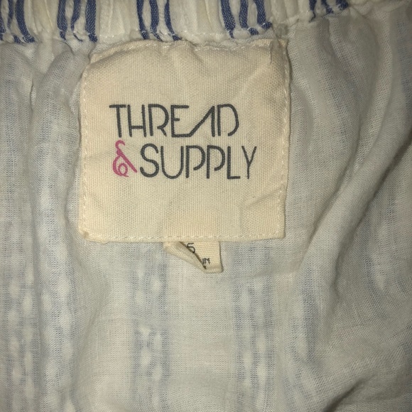 Striped off the shoulder top - Picture 3 of 5